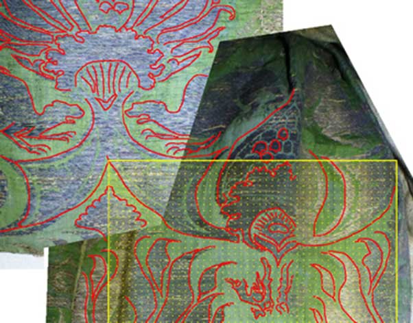 Textilrestaurierung.net Christine Supianek-Chassay Digitale Kartierung 
